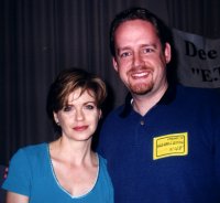 Me & Michelle Scarabelli (from Alien Nation & Data's girlfriend in TNG episode "In Theory")